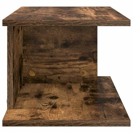 Sengebord Røget eg 40 x 30 x 25 cm Konstrueret træ