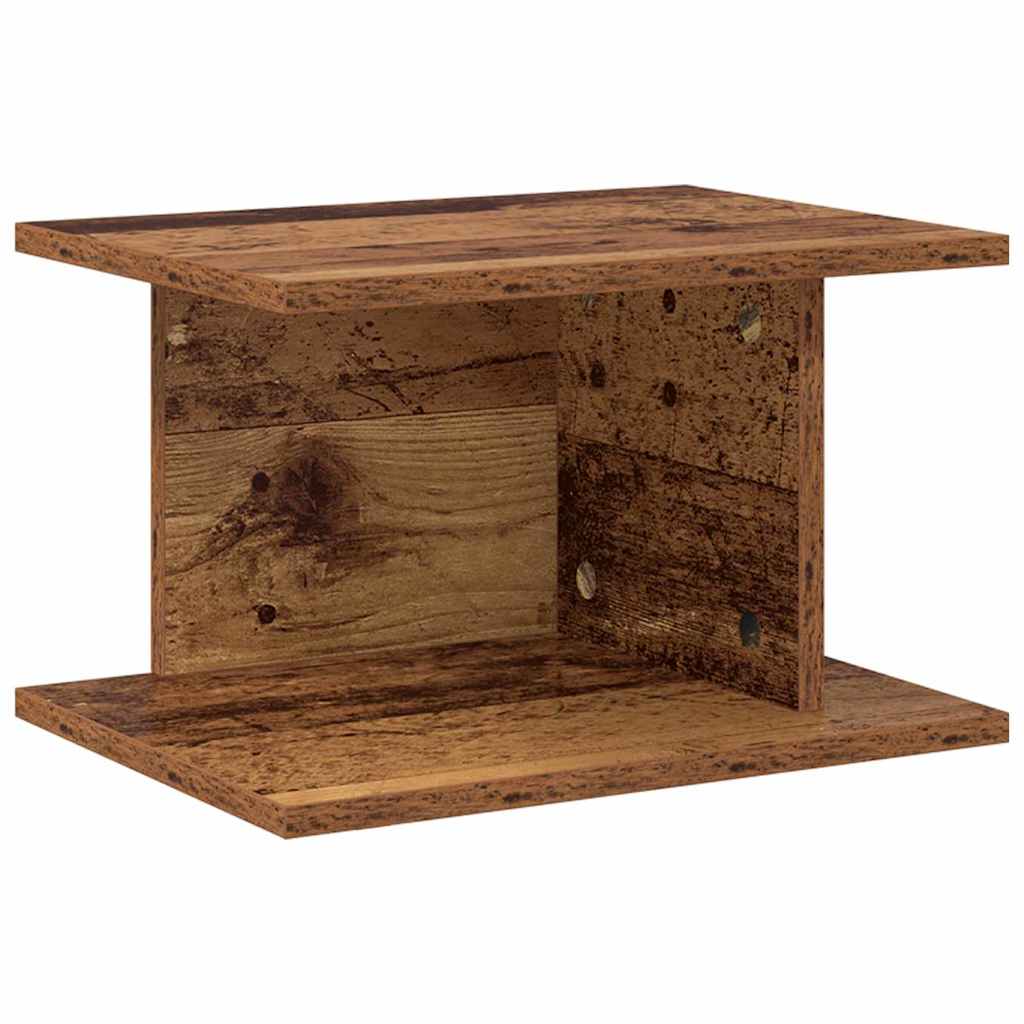Sengebord 2 pcs Gammelt træ 40 x 30 x 25 cm Konstrueret træ
