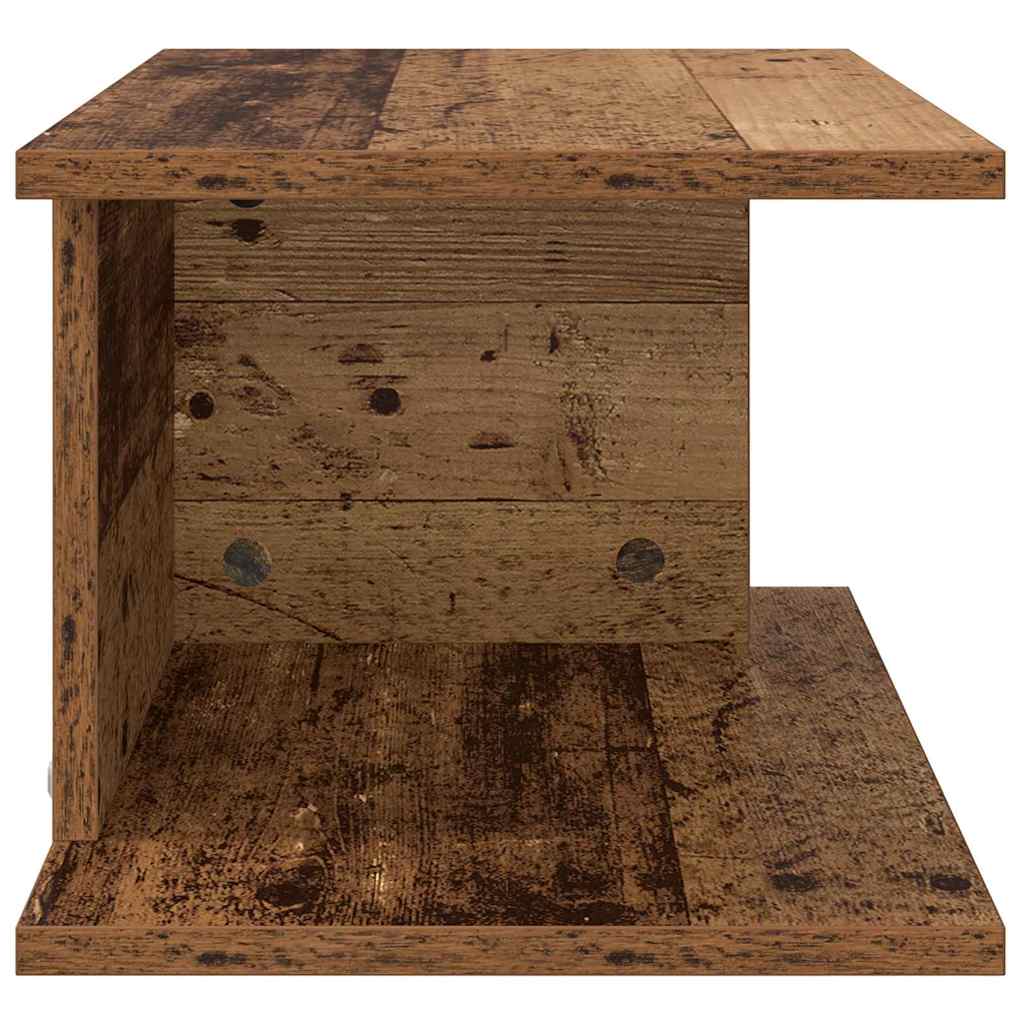 Sengebord 2 pcs Gammelt træ 40 x 30 x 25 cm Konstrueret træ