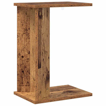 Endebord Gammelt træ 35 x 25 x 50 cm Konstrueret træ