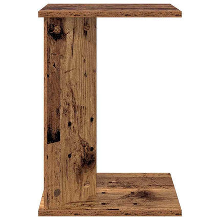 Endebord Gammelt træ 35 x 25 x 50 cm Konstrueret træ