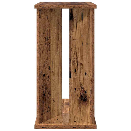 Endebord Gammelt træ 35 x 25 x 50 cm Konstrueret træ