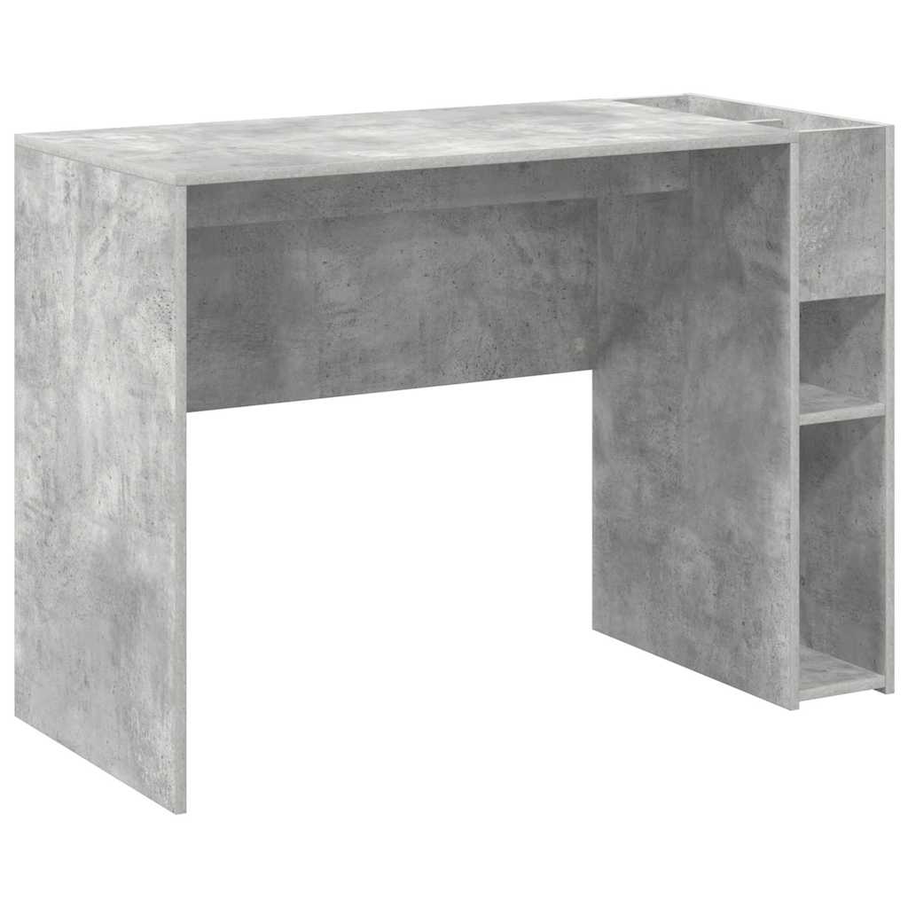Bord Beton Grå 109 x 50 x 78 cm Konstrueret træ