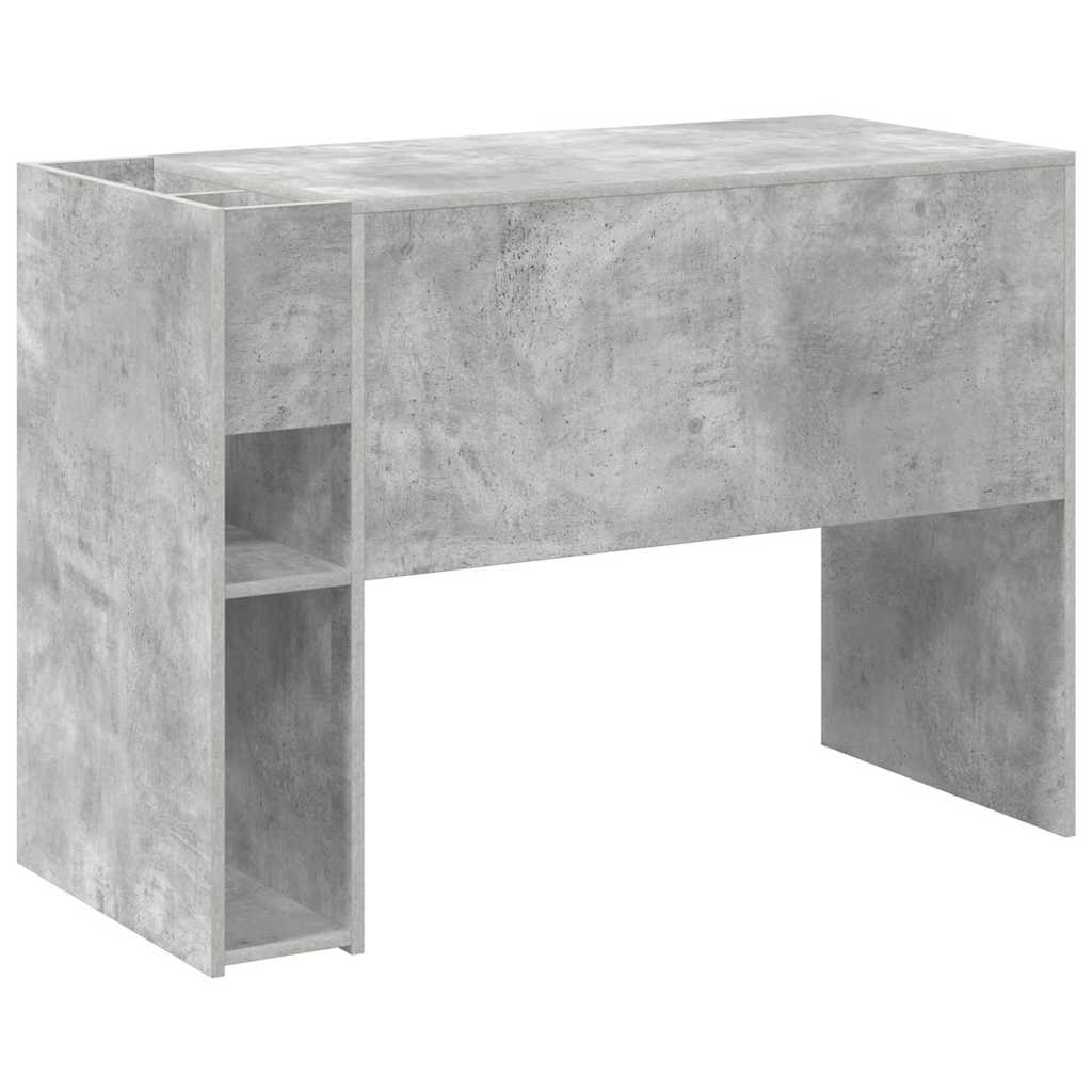 Bord Beton Grå 109 x 50 x 78 cm Konstrueret træ