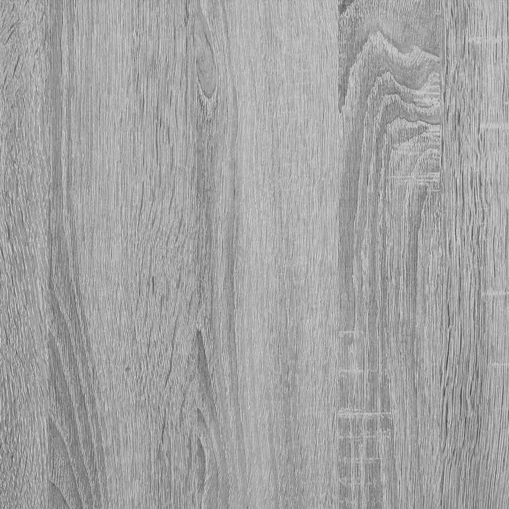 Bord Grå Sonoma 109 x 50 x 78 cm Konstrueret træ