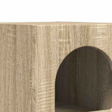 Sengebord ELST Sonoma eg 29,5 x 33,5 x 50 cm Konstrueret træ