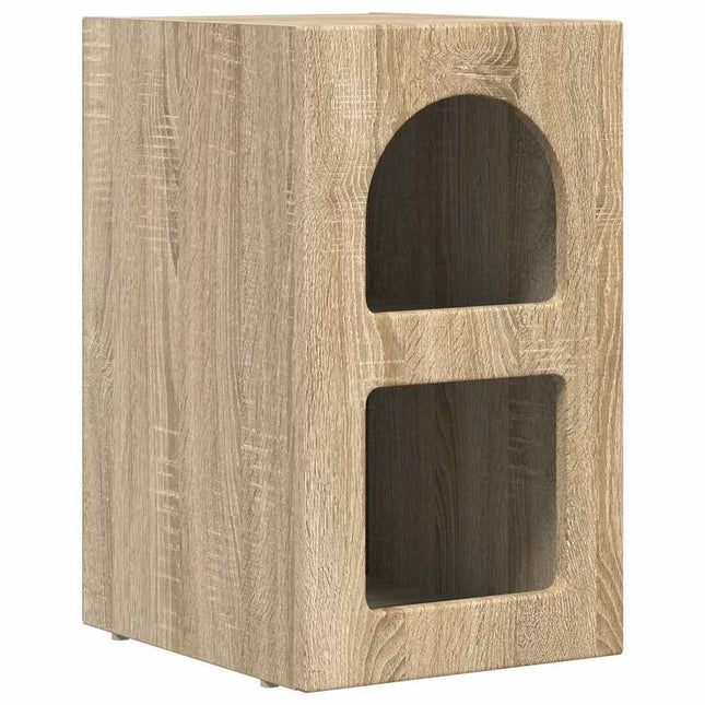 Sengebord ELST Sonoma eg 29,5 x 33,5 x 50 cm Konstrueret træ