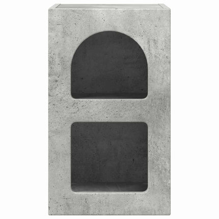 Sengebord ELST Beton Grå 29,5 x 33,5 x 50 cm Konstrueret træ