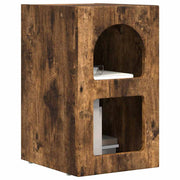 Sengebord Røget eg 29,5 x 33,5 x 50 cm Konstrueret træ