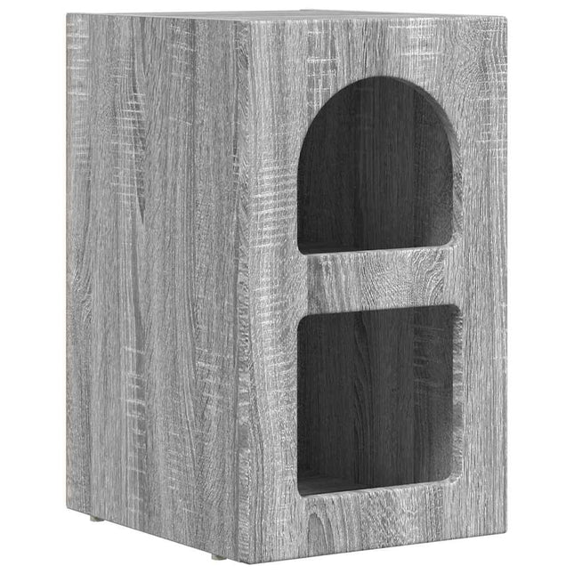Sengebord ELST Grå Sonoma 29,5 x 33,5 x 50 cm Konstrueret træ