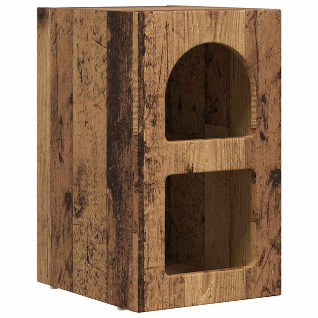 Sengebord ELST Gammelt træ 29,5 x 33,5 x 50 cm Konstrueret træ
