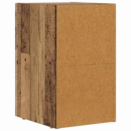 Sengebord ELST Gammelt træ 29,5 x 33,5 x 50 cm Konstrueret træ