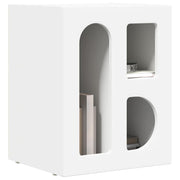Sengebord Hvid 40 x 35 x 50 cm Konstrueret træ