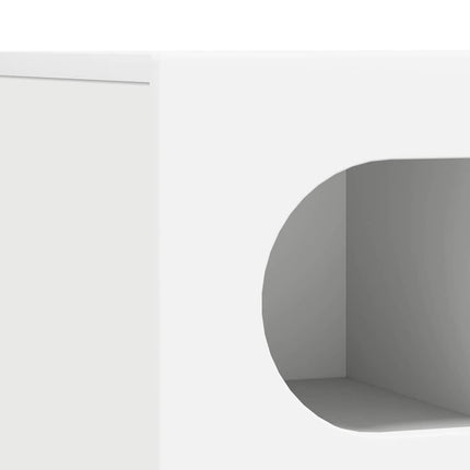 TV-skab ELST 100 x 35 x 40 cm Hvid Konstrueret træ