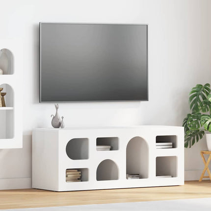 TV-skab ELST 100 x 35 x 40 cm Hvid Konstrueret træ