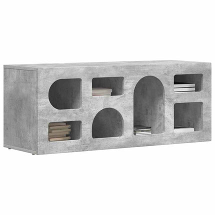 TV-skab ELST 100 x 35 x 40 cm Beton Grå Konstrueret træ