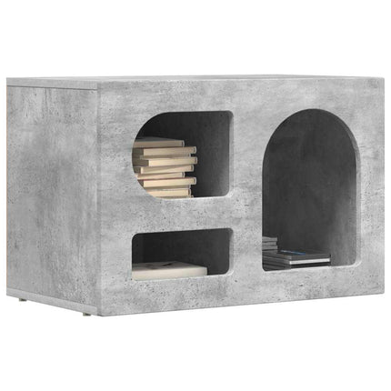 TV-skab ELST 60 x 35 x 40 cm Beton Grå Konstrueret træ