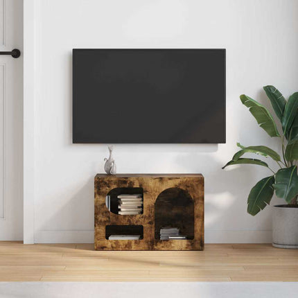 TV-skab ELST 60 x 35 x 40 cm Røget eg Konstrueret træ