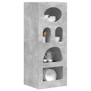 Sideboard Beton Grå 40 x 35 x 100,5 cm Konstrueret træ