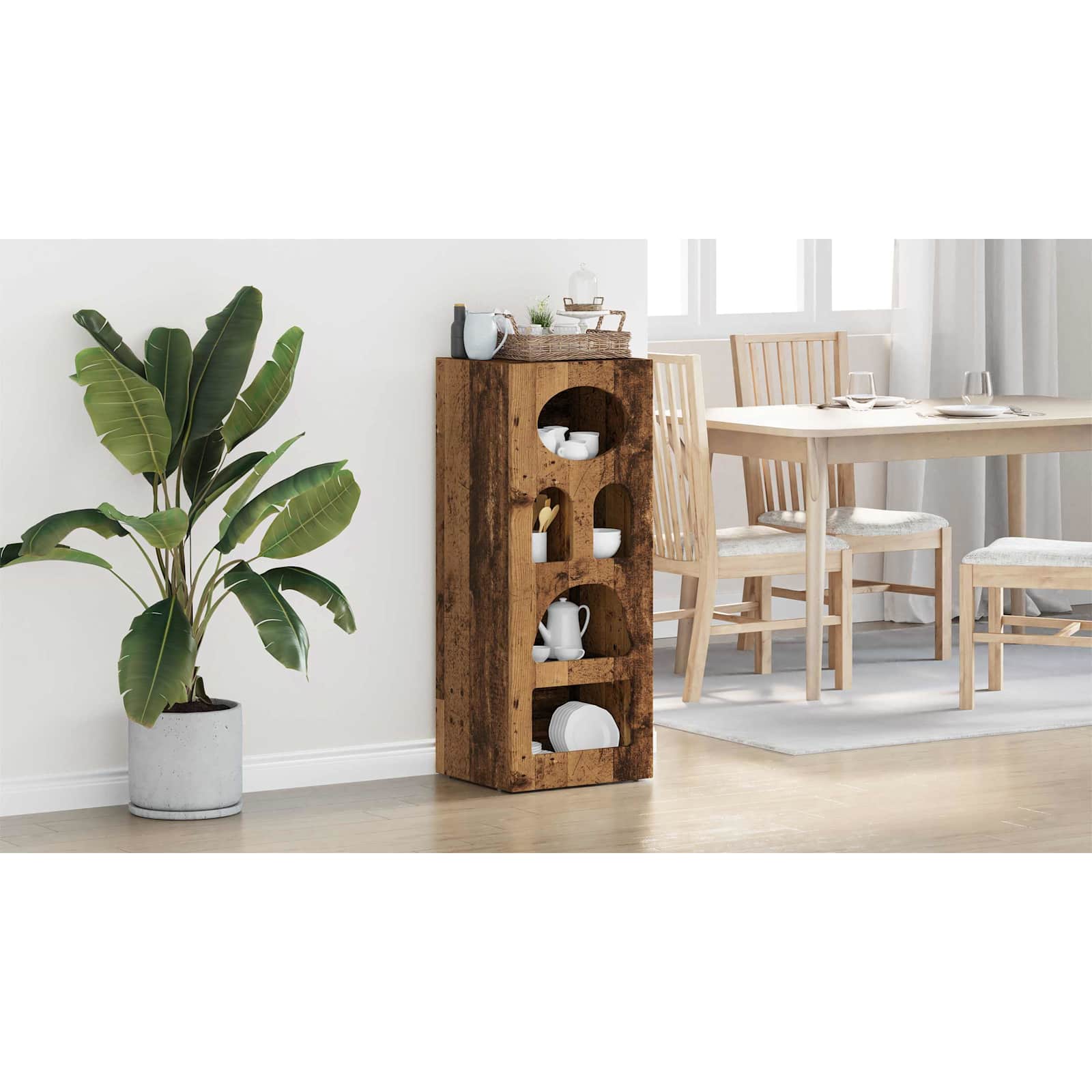 Sideboard Gammelt træ 40 x 35 x 100,5 cm Konstrueret træ