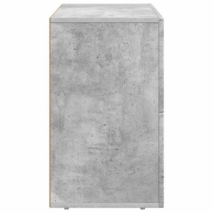 Sideboard ELST Beton Grå 80,5 x 35 x 59 cm Konstrueret træ