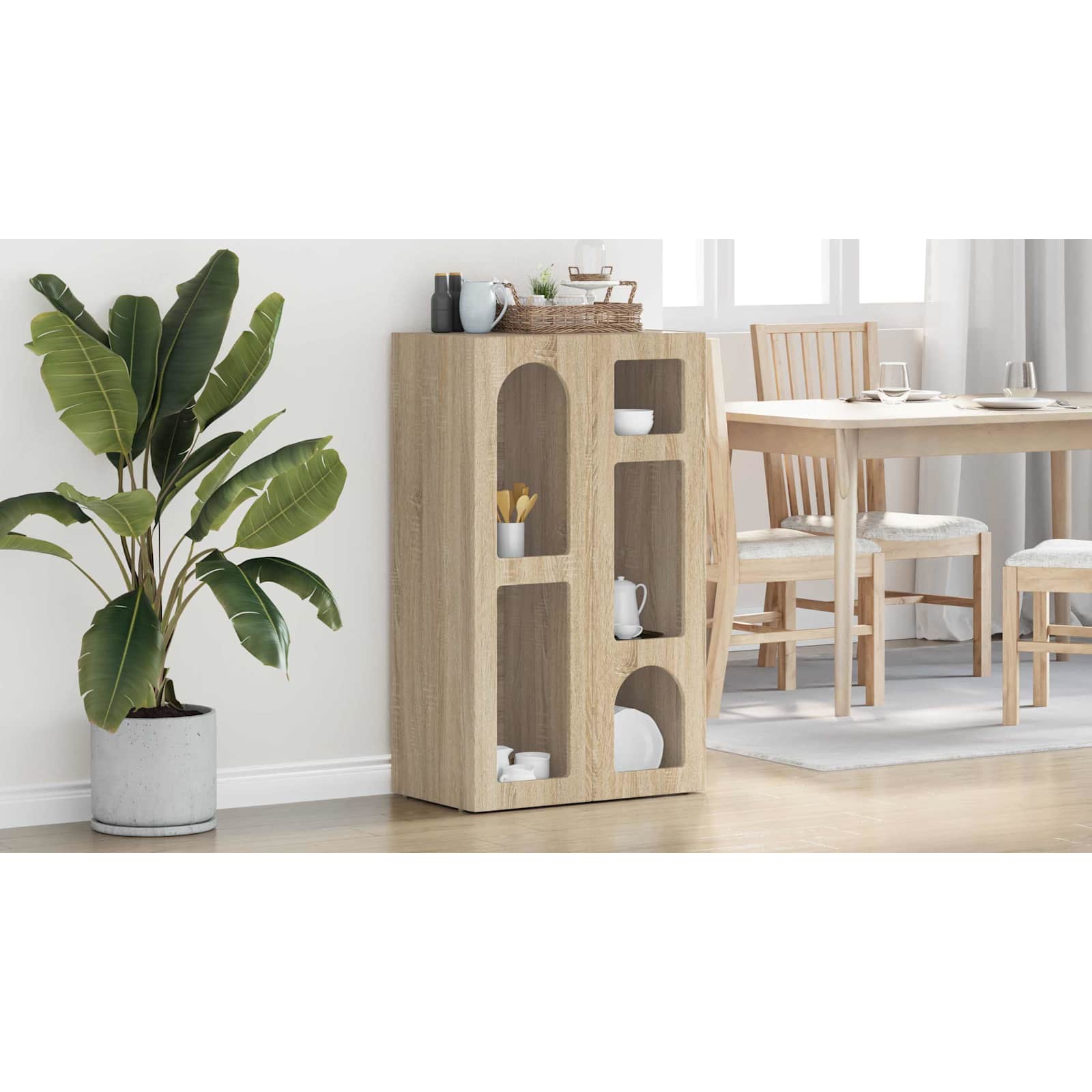 Sideboard Sonoma eg 59 x 35 x 100,5 cm Konstrueret træ
