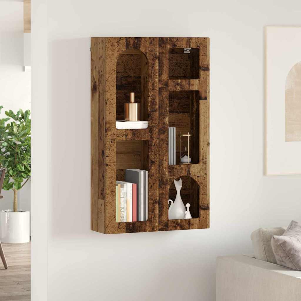 Hængeskab Gammelt træ 59 x 20 x 100 cm Konstrueret træ
