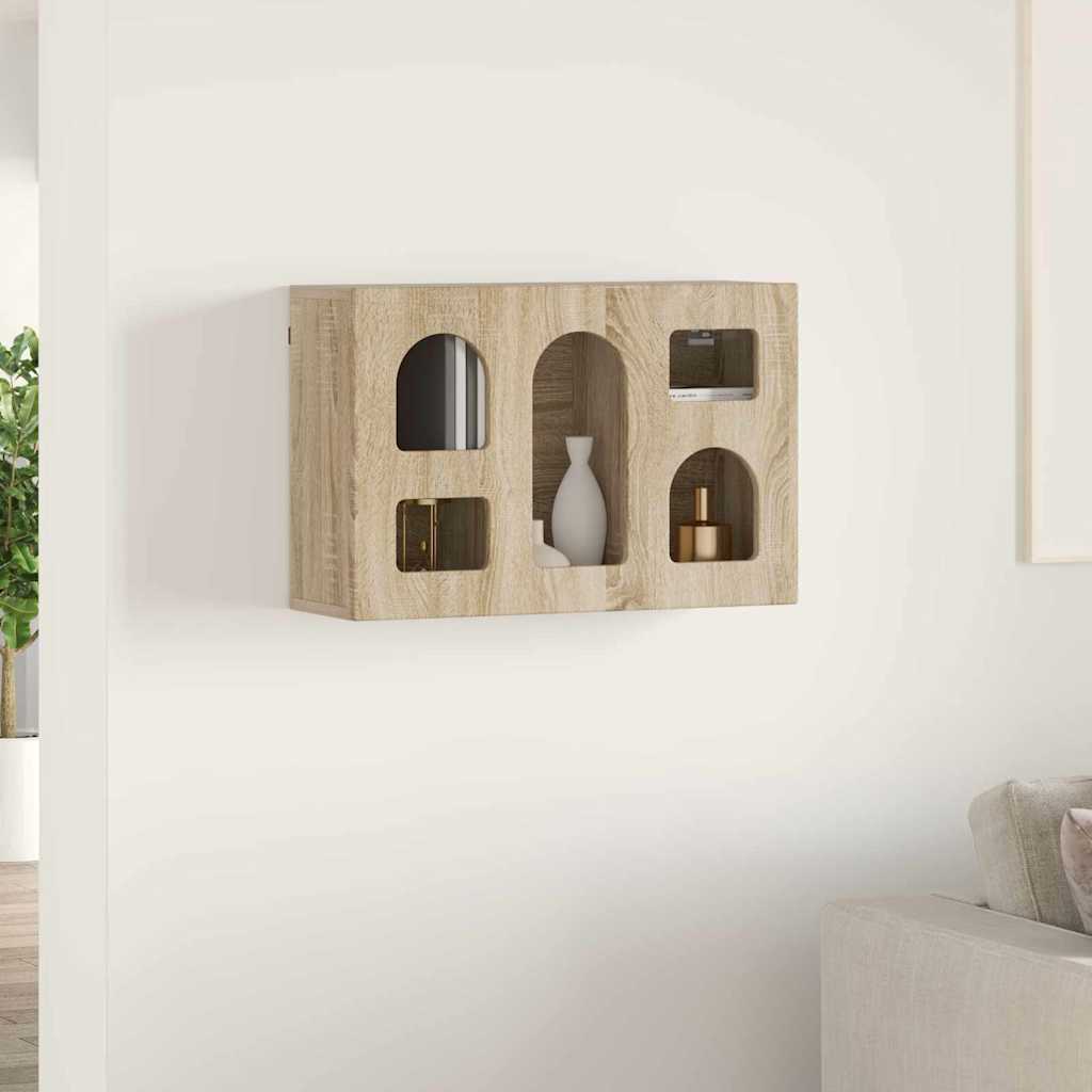 Hængeskab med hylde Sonoma eg 60 x 20 x 40 cm Konstrueret træ