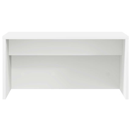 Væghængt skrivebord Hvid Konstrueret træ 60 x 45 x 30 cm