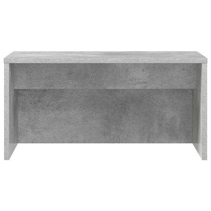 Væghængt skrivebord Beton Grå Konstrueret træ 60 x 45 x 30 cm