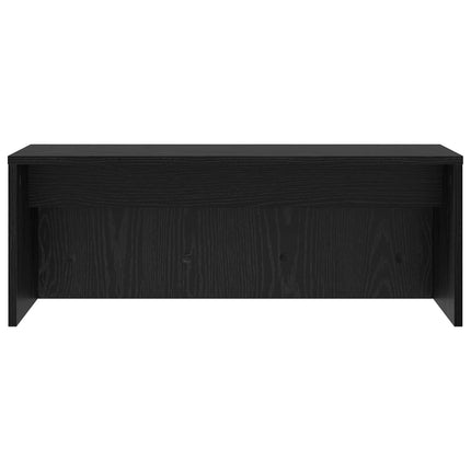 Væghængt skrivebord Sort eg Konstrueret træ 80 x 45 x 30 cm