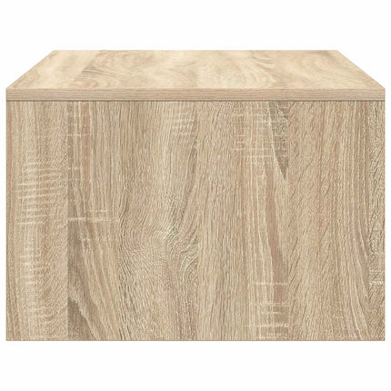 Væghængt skrivebord Sonoma eg Konstrueret træ 80 x 45 x 30 cm