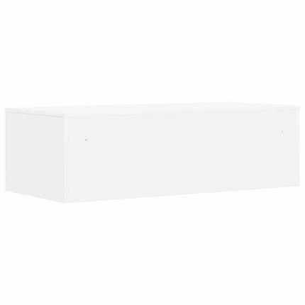 Væghængt skrivebord Hvid Konstrueret træ 100 x 45 x 30 cm