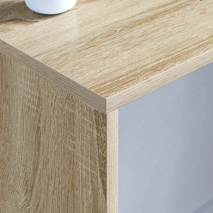 Væghængt skrivebord Sonoma eg Konstrueret træ 100 x 45 x 30 cm