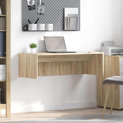 Væghængt skrivebord Sonoma eg Konstrueret træ 100 x 45 x 30 cm