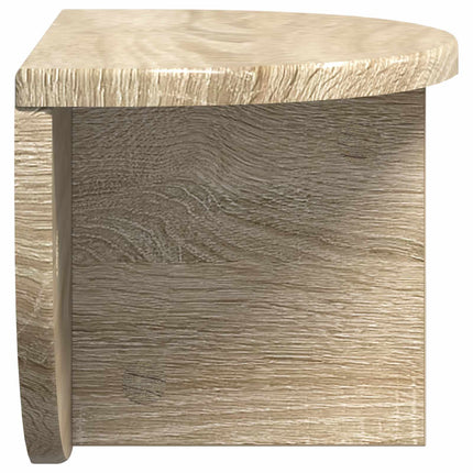 Væghylde Vægmonteret Sonoma eg 38 x 19 x 19 cm Konstrueret træ
