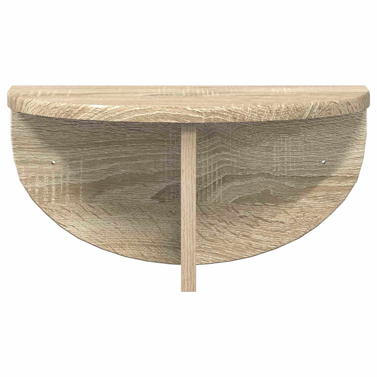 Væghylde 2 pcs Sonoma eg 38 x 19 x 19 cm Konstrueret træ