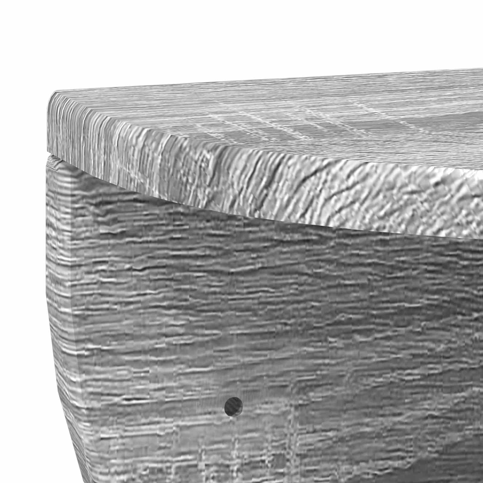 Væghylde 2 pcs Grå Sonoma 38 x 19 x 19 cm Konstrueret træ