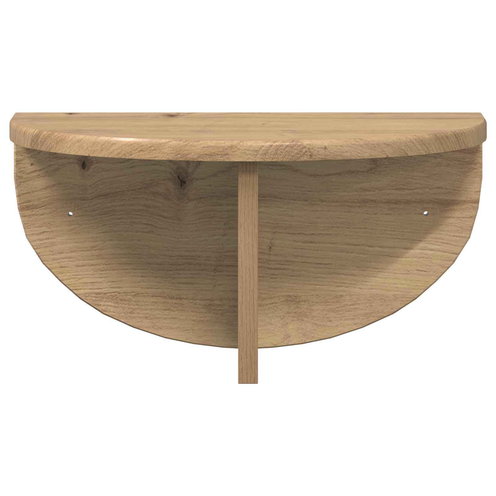 Væghylde Artisan Egetræ 38 x 19 x 19 cm Konstrueret træ