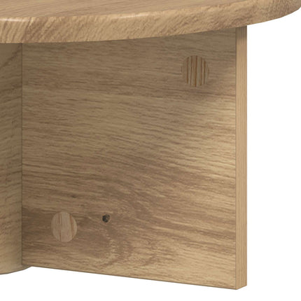 Væghylde 2 pcs Artisan Egetræ 38 x 19 x 19 cm Konstrueret træ