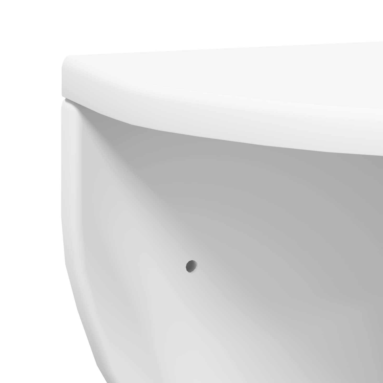 Væghylde Vægmonteret Hvid 38 x 19 x 19 cm Konstrueret træ