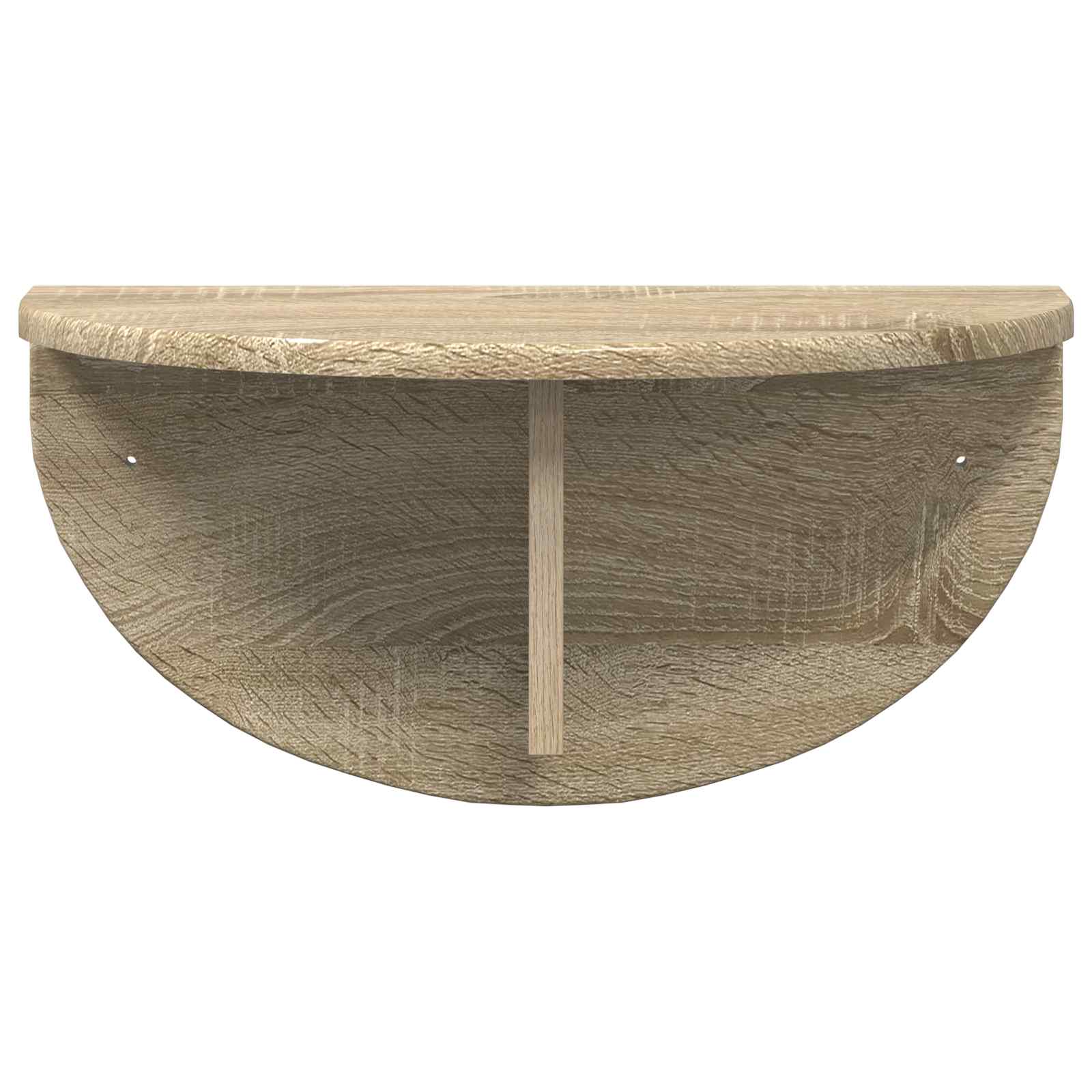 Væghylde 2 pcs Sonoma eg 38 x 19 x 19 cm Konstrueret træ