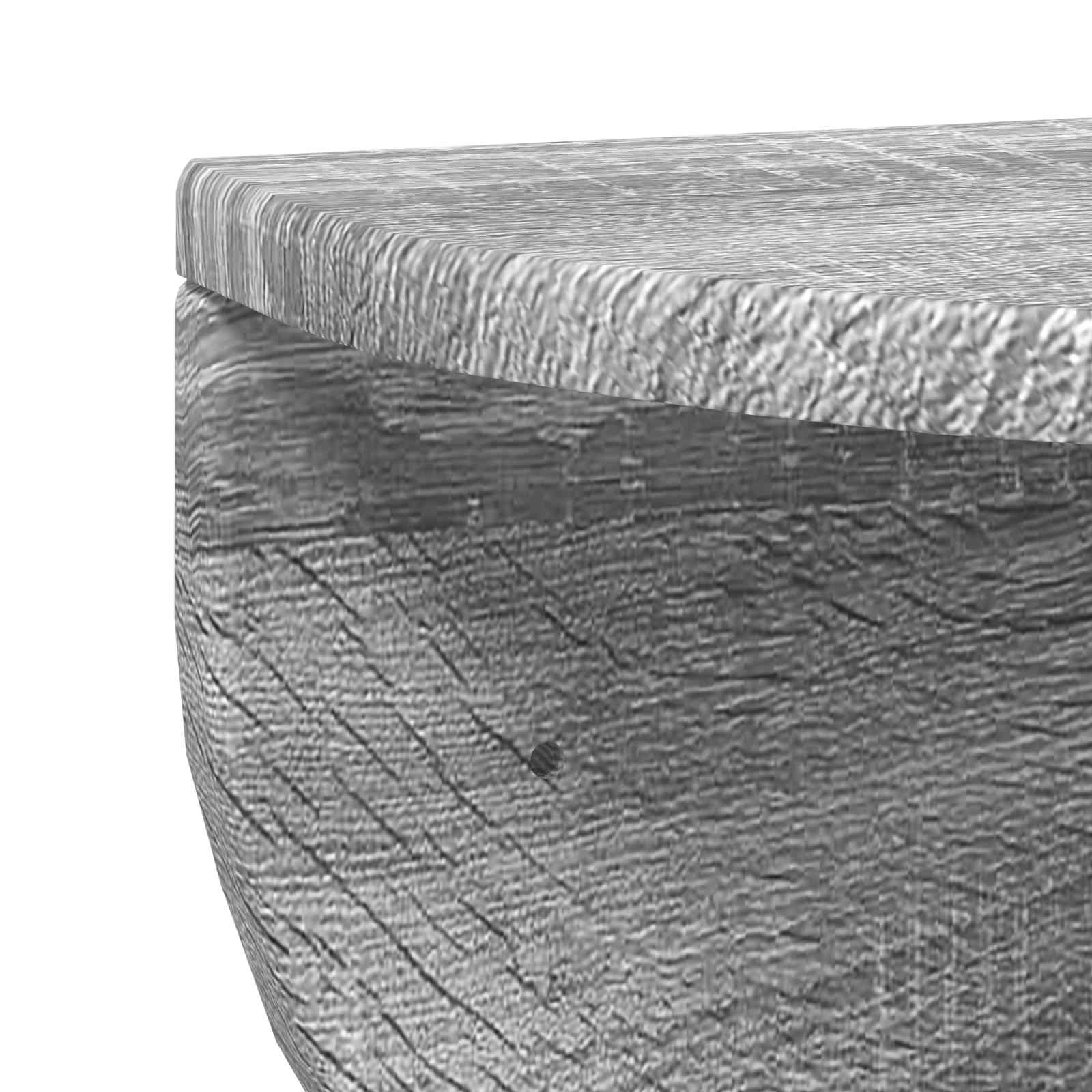 Væghylde Vægmonteret Grå Sonoma 38 x 19 x 19 cm Konstrueret træ