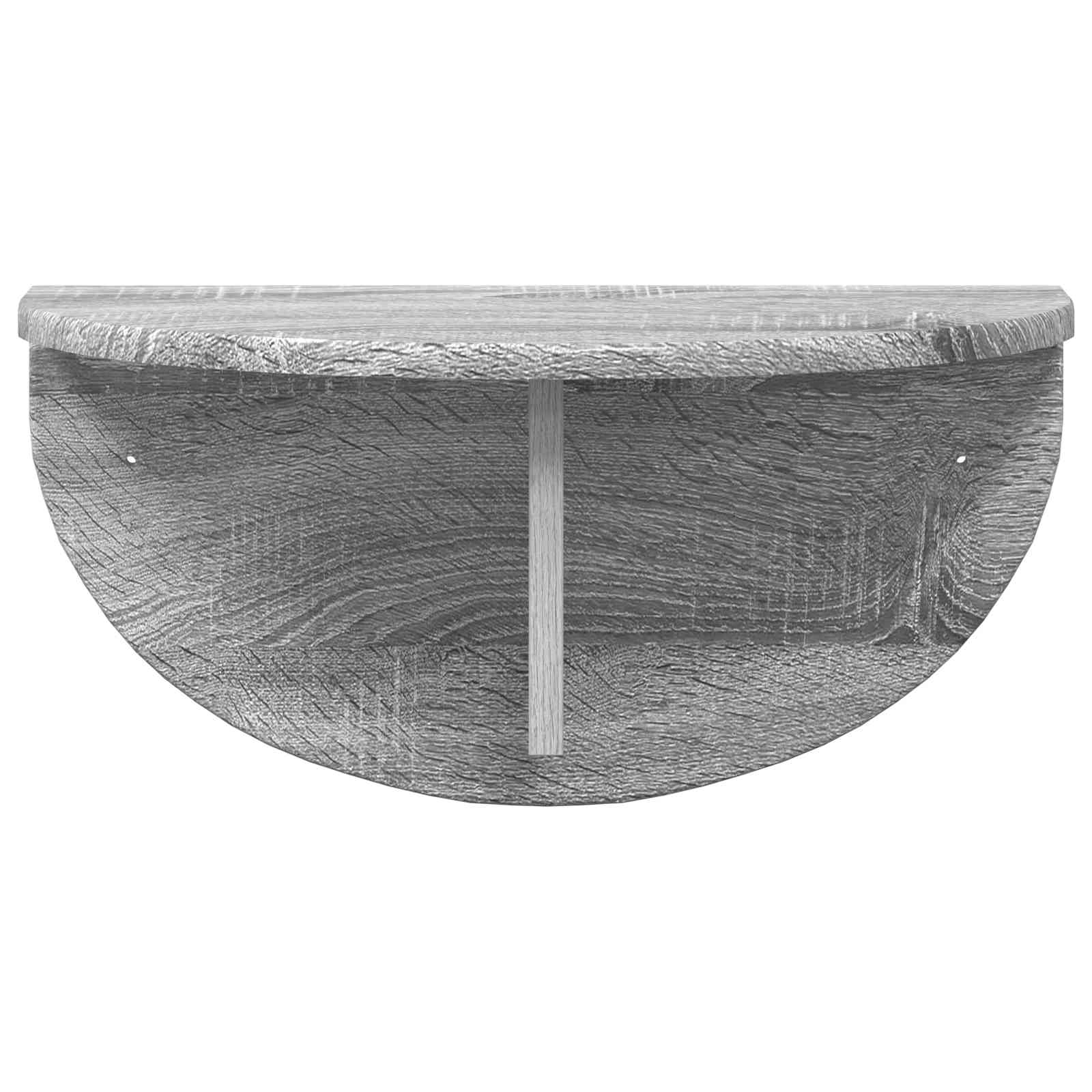 Væghylde Vægmonteret Grå Sonoma 38 x 19 x 19 cm Konstrueret træ