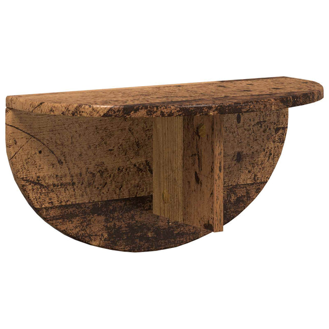 Væghylde Gammelt træ 48 x 24 x 24 cm Konstrueret træ