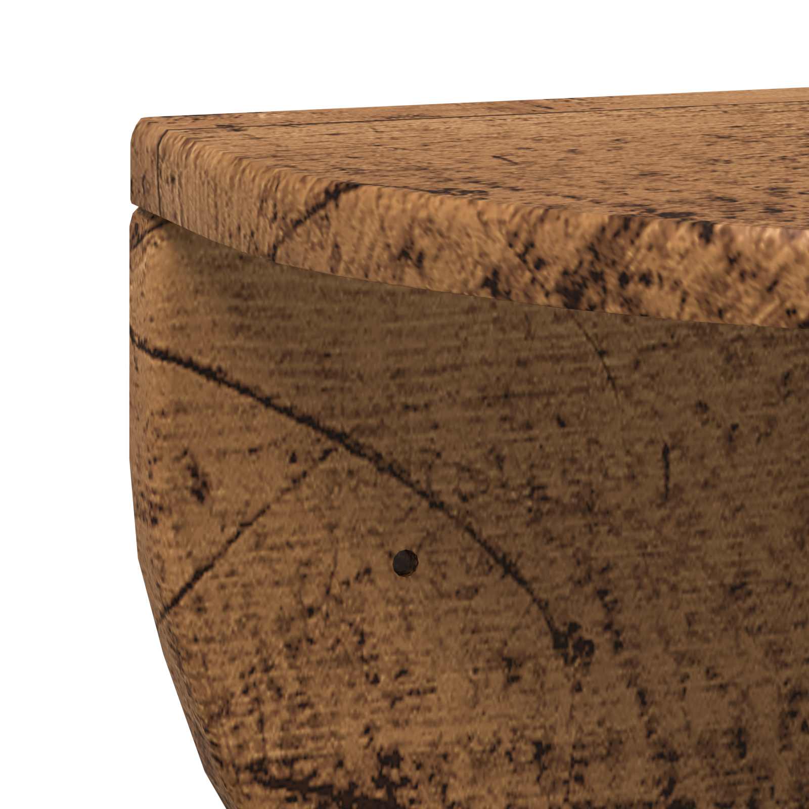 Væghylde 2 pcs Gammelt træ 38 x 19 x 19 cm Konstrueret træ