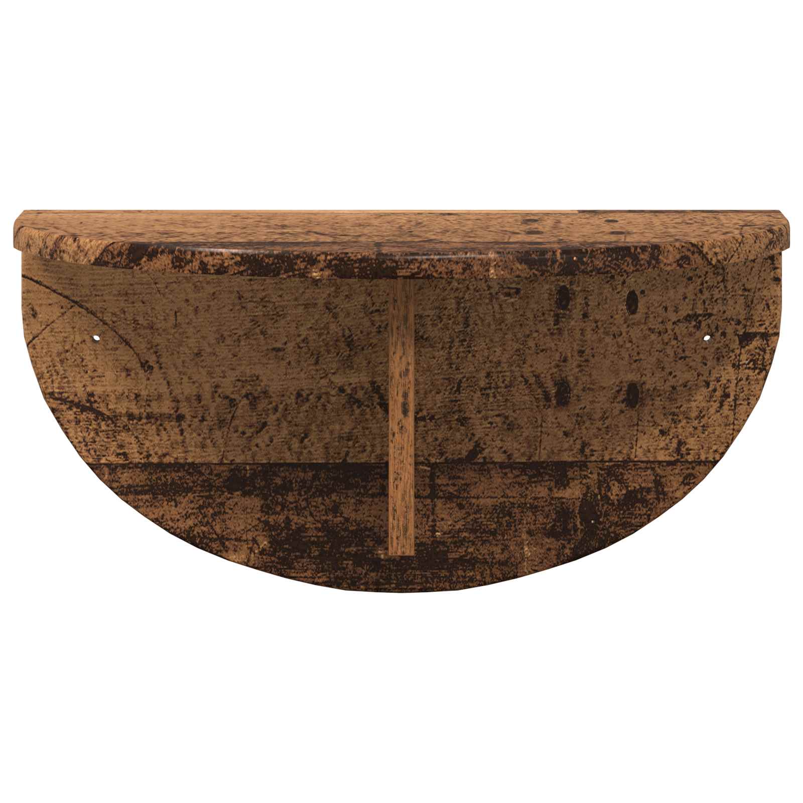 Væghylde 2 pcs Gammelt træ 38 x 19 x 19 cm Konstrueret træ