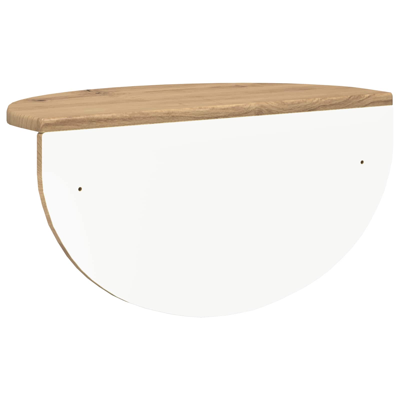 Væghylde 2 pcs Artisan Egetræ 38 x 19 x 19 cm Konstrueret træ