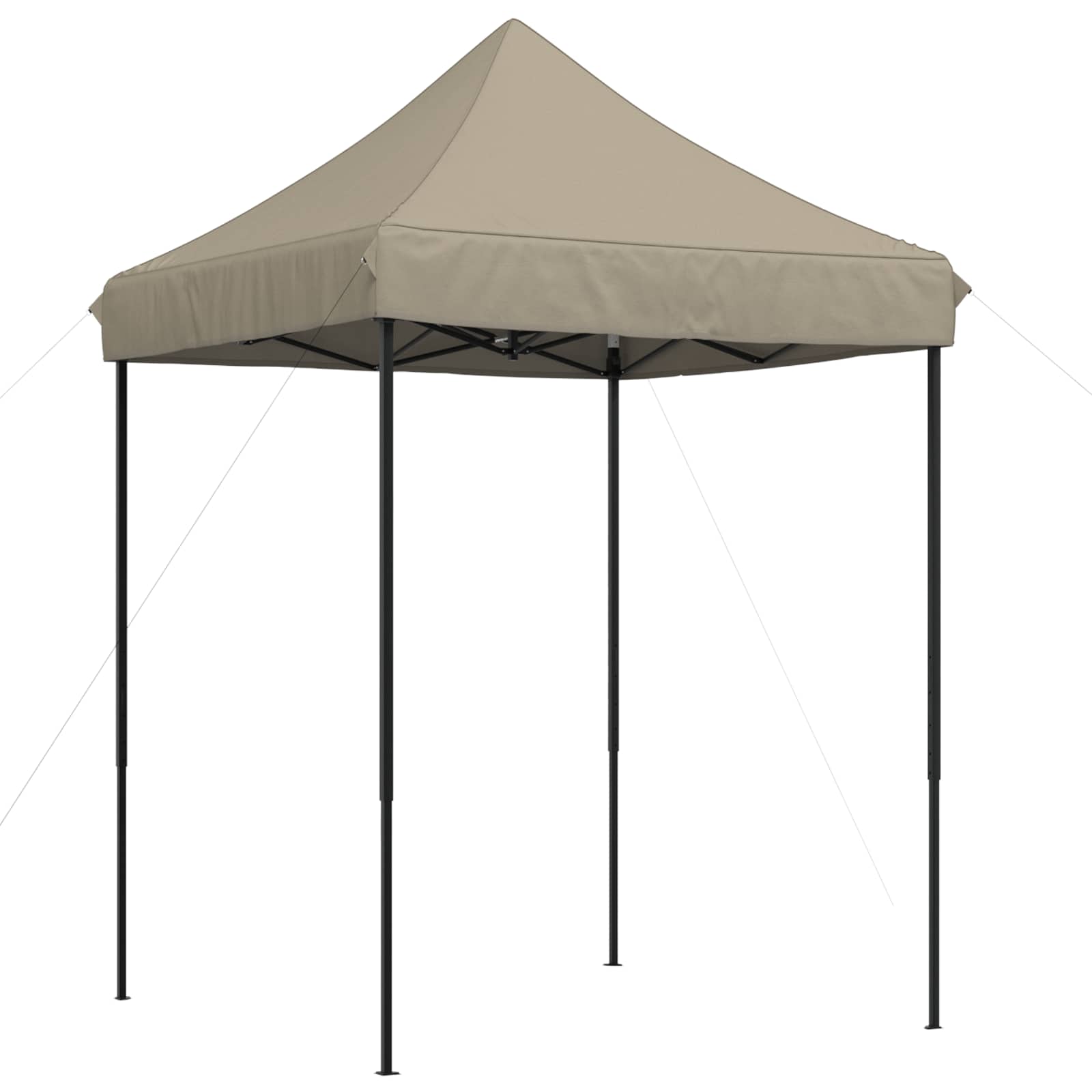 Party Tent Gråbrun 200 x 200 x 306 cm Oxford stof