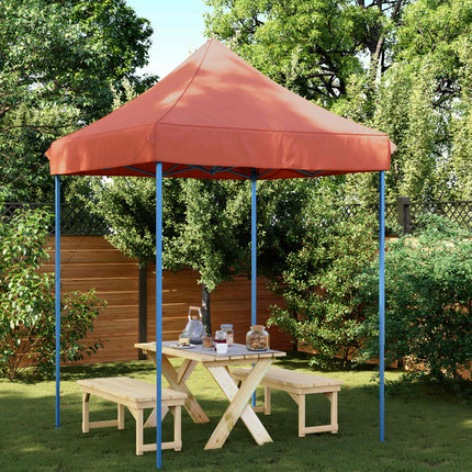 Party Tent Terrakotta 200 x 200 x 306 cm Oxford stof